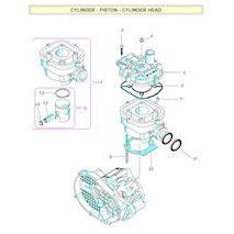 S6-C - Cylinder + topstyk + stempel